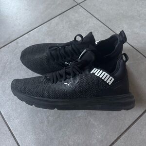 Puma Men's Enzo Beta Black Athletic Shoes